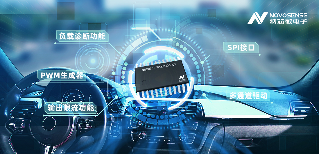 j9国际集团全新发布40V车规级多通道半桥驱动NSD830x-Q1！